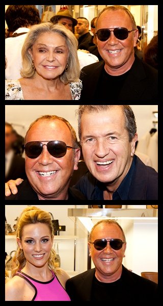 Michael Kors con Beatriz de Orleans, Mario Testino y Edurne