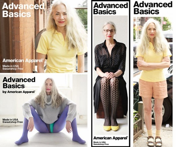 Fotografías de Jacky para la nueva campaña de American Apparel