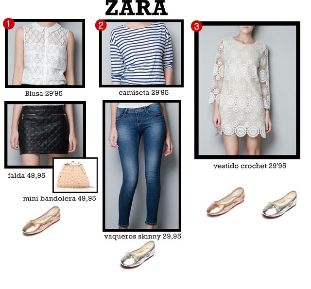 Mix & Match: las mismas bailarinas, 3 looks diferentes