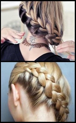 DIY: trenza romántica en diagonal