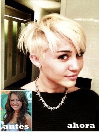 Adiós a la melena de Miley Cyrus