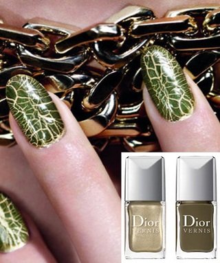Print de cocodrilo en el nuevo esmalte de Dior