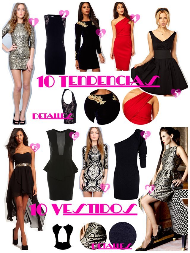 Diez tendencias, diez vestidos