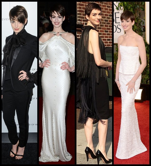 Anne Hathaway estrena el año con estilo