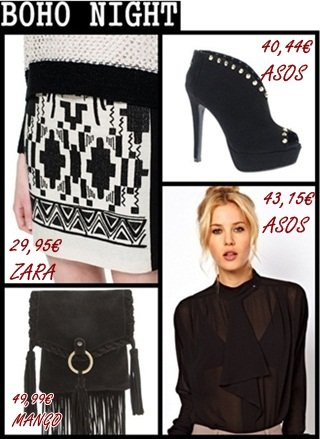 Mix & Match: falda boho chic