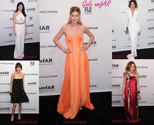 Las mejor vestidas de la gala amfAR