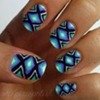 DIY: uñas aztecas