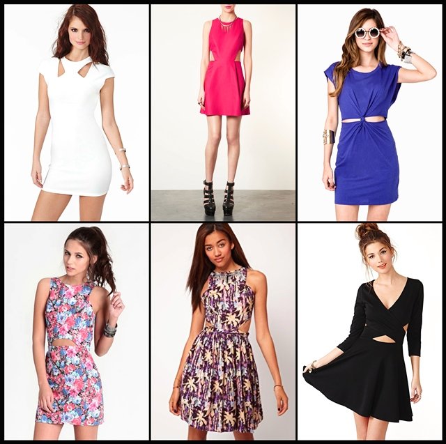 Ganas de verano: nuestros 10 vestidos cutout favoritos