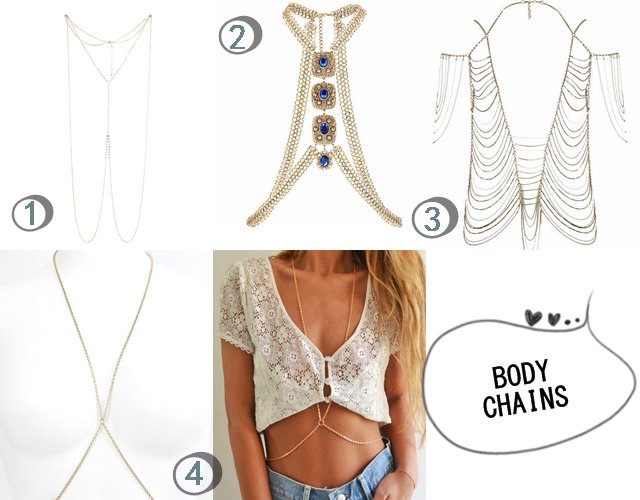 Body Chain: el accesorio más it para la playa