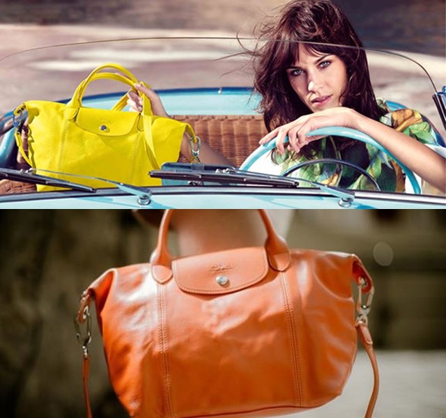 Alexa Chung se convierte en la nueva imagen de la firma Longchamp