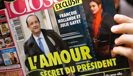 A los franceses no les interesa la vida privada de Hollande