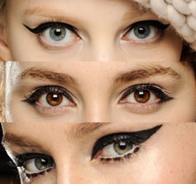 Cinco maneras de aprovechar tu eyeliner estas fiestas
