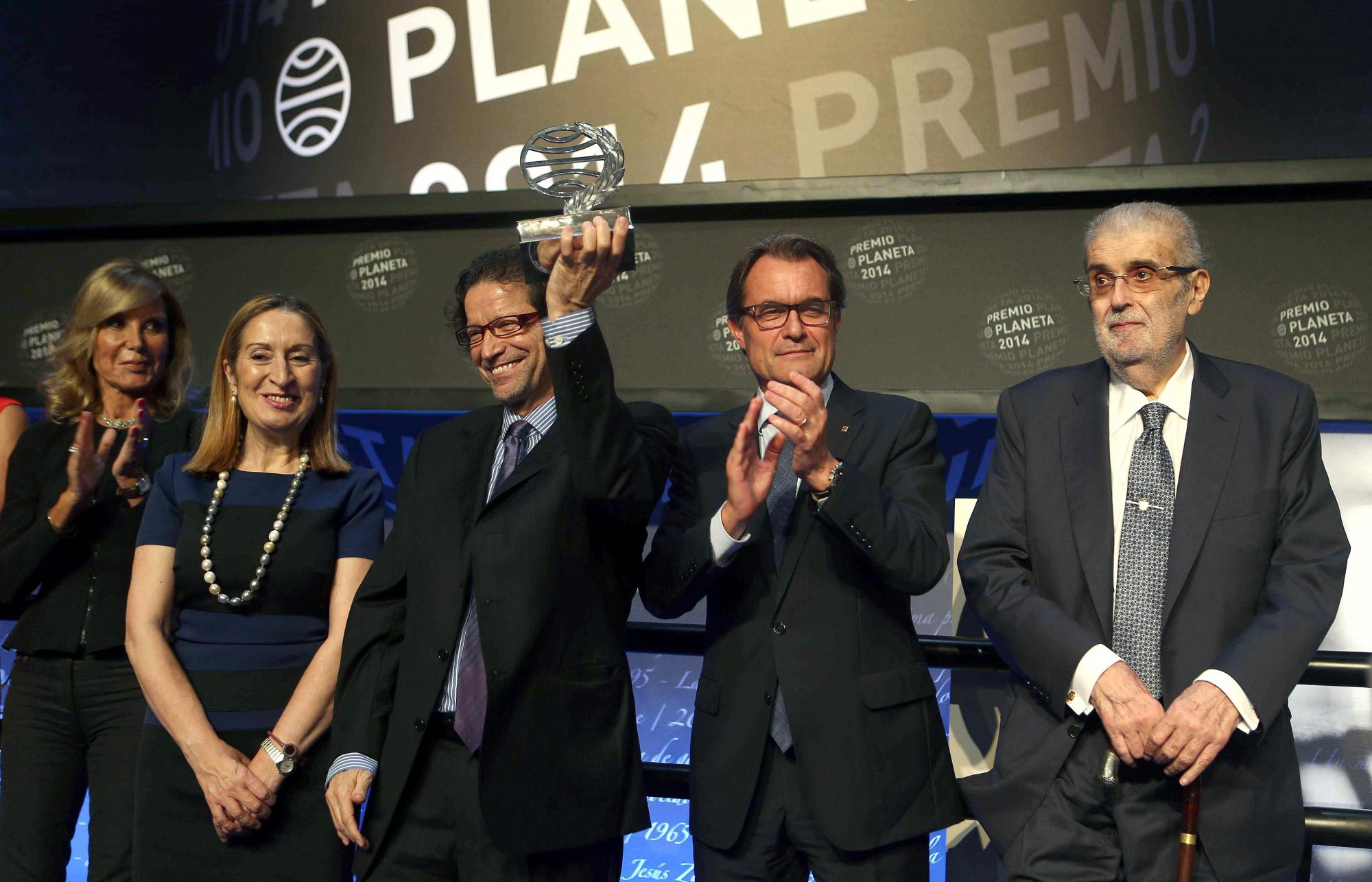 Jorge Zepeda Patterson, Premio Planeta Novela 2014