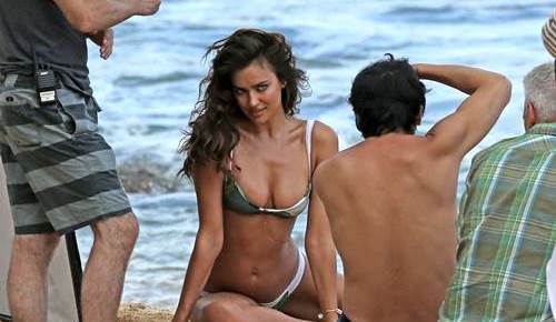 Irina Shayk, al natural