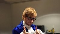 El disfraz más creativo de Ed Sheeran
