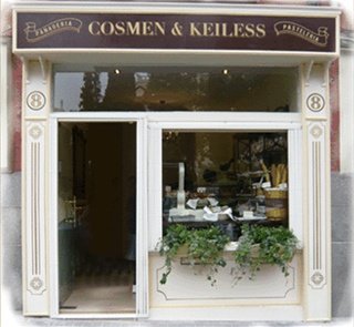 En la imagen, fachada exterior de Cosmen & Keiless
A la izquierda del titular, Cupcake de Cakes Haute Couture