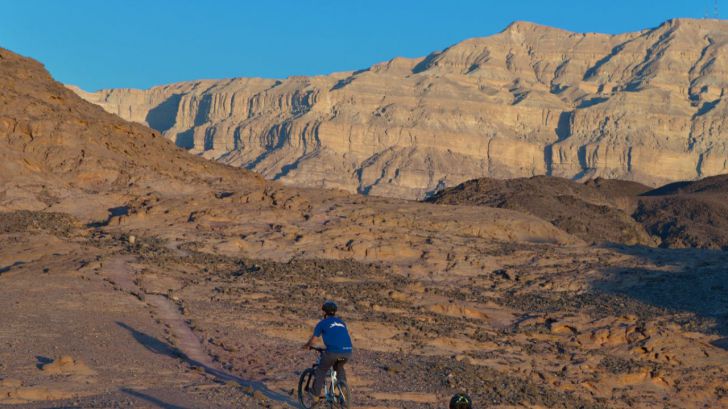 Ruta de cicloturismo por Israel