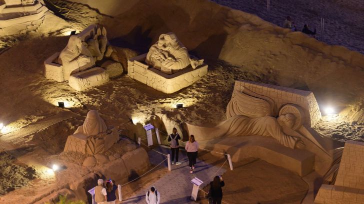 Descubre el increíble Belén de Arena de Las Palmas de Gran Canaria