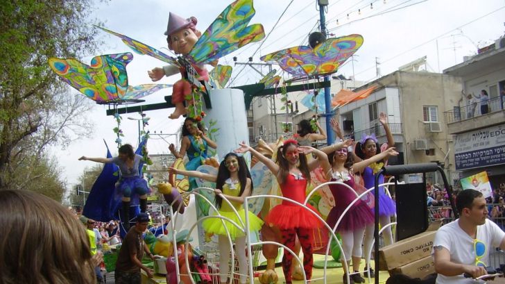 Así es el 'carnaval judío'