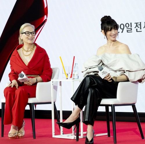 Meryl Streep y Anne Hathaway inician el tour global de 'El diablo viste de Prada 2' antes del estreno en cines
