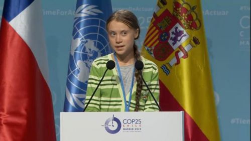 Greta Thunberg pide a los negociadores de Naciones Unidas que se centren en la 