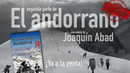 ¿Qué quiere Joaquín Abad que descifremos con la linterna que incluye su novela ‘Y la luz llegó a Andorra’?