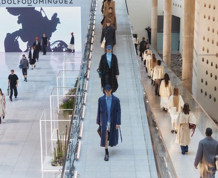 Adolfo Domínguez lanza su colección 'Zenit' en la Fashion Week de Madrid