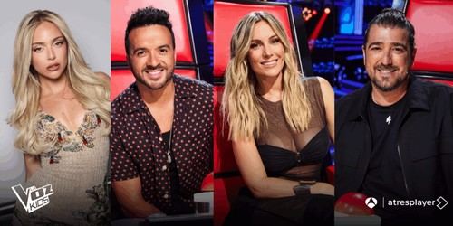 Ana Mena, Luis Fonsi, Edurne y Antonio Orozco se suman como coaches de ‘La Voz Kids’ en Antena 3