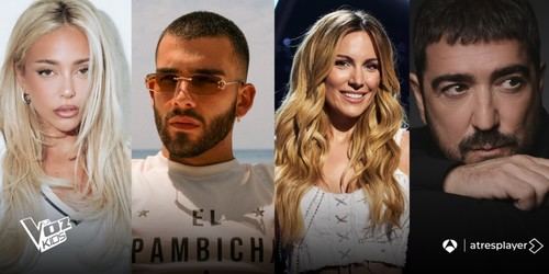 Ana Mena, Manuel Turizo, Edurne y Antonio Orozco se unen como coaches en la nueva temporada de 'La Voz Kids' en Antena 3