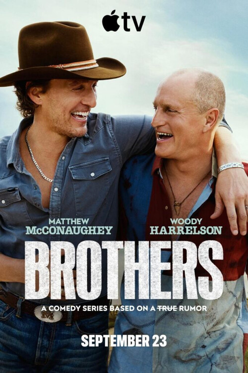 Estreno de la comedia 'Brothers' en Apple TV+ el 23 de septiembre de 2026