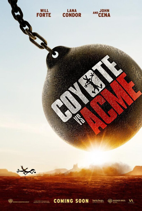 Coyote emprende batalla legal contra Acme en nueva película