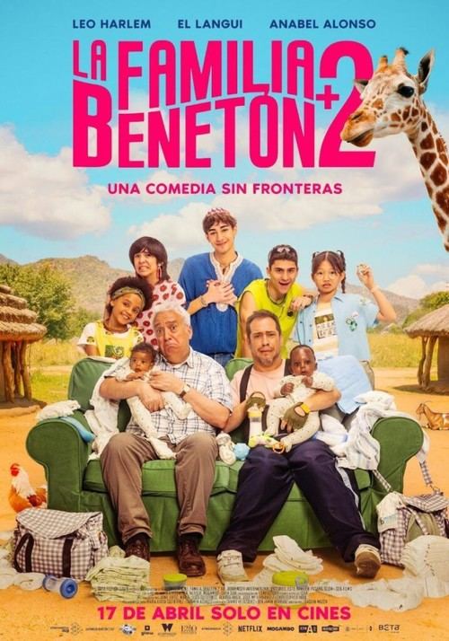La familia Benetón regresa al cine con más risas y caos en su secuela