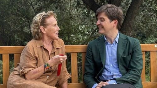 Mercedes Milá y Marc Giró se encuentran en 'Me meto en un jardín'