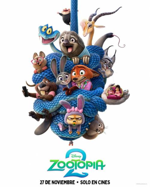 Estrellas de Disney se suman al elenco de voces de Zootrópolis 2, que se estrena el 28 de noviembre