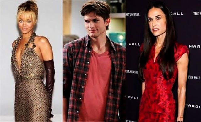 Demi Moore no aguanta lo de Ashton y Rihanna